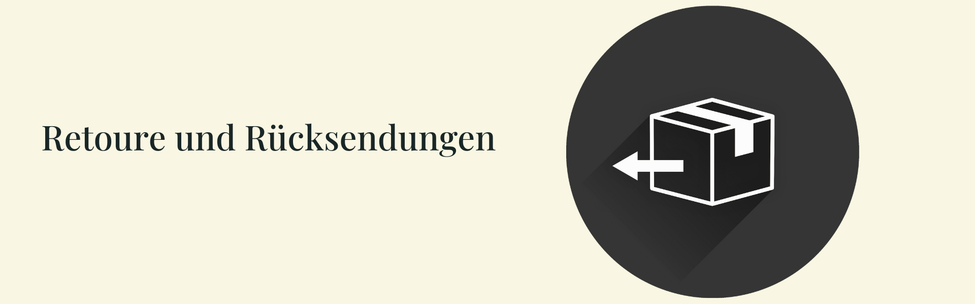 Retoure und Rücksendungen
