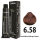 FemMas Hair Color Cream 100ml Dunkelblond Mahagoni Amber 6.58