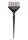 Efalock Colorist Rainbow Färbepinsel schwarz breit 7 cm