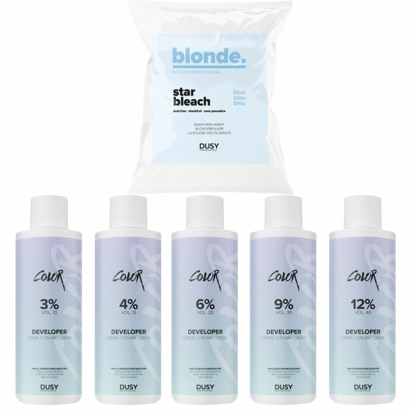 Haarfarbe Dusy Star Bleach Beutel Blondierpulver 500g