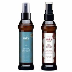 MKS Eco X Leave-In Detangler Light Breeze 118ml + Eco Oil...