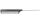 Efalock Fine Nadelstielkamm #510 (205mm)