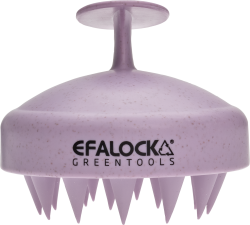 Efalock Greentools Kopfmassagebürste purplegreen