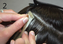 Doublehair Tape Extensions Easy Volume 40 cm