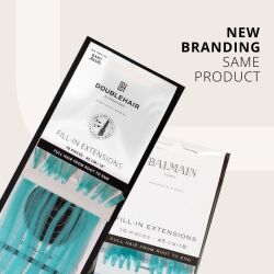 Doublehair Fill-In Extensions | Straight Fantasy Fiber Hair