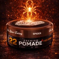 The Shave Factory Premium Pomade 22 Free Spirit 150ml
