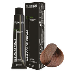 FemMas Hair Color Cream 100ml Mittelblond Amber Schokolade 7.89