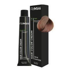 FemMas Hair Color Cream 100ml Mittelblond Amber Schokolade 7.89