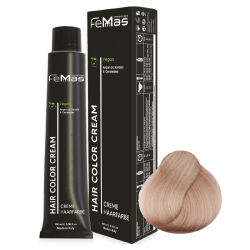 FemMas Hair Color Cream 100ml Sehr Hellblond Sandviolett 9.72