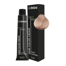 FemMas Hair Color Cream 100ml Sehr Hellblond Sandviolett 9.72