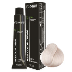 FemMas Hair Color Cream 100ml Haarfarbe Spezial Blond Perlblond 12.08