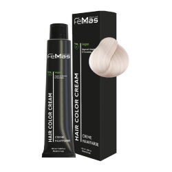FemMas Hair Color Cream 100ml Haarfarbe Spezial Blond Perlblond 12.08