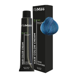 FemMas Hair Color Cream 100ml Haarfarbe Fantasy Türkis