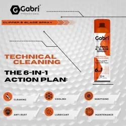 Gabri Professional - 6-in-1 Clipper & Blade Spray 500 ml