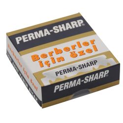 Kiepe Rasiermesser Metall Aluminium schwarz & Klingen 2 x 100 Stk