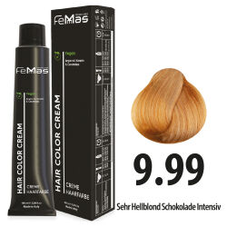 FemMas Hair Color Cream 100ml Lichtblond Schokolade...