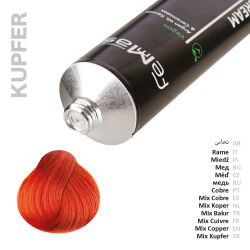 FemMas Hair Color Cream 100ml Haarfarbe Pure&Mix Kupfer