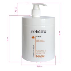 Femmas Argan & Keratin Maske 1000ml